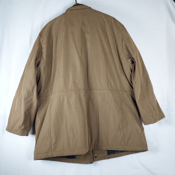 JoS. A. Bank Reserve XXL Outdoor Coat Jacket Tan Khaki Heavy Duty Field Style - Picture 2 of 12